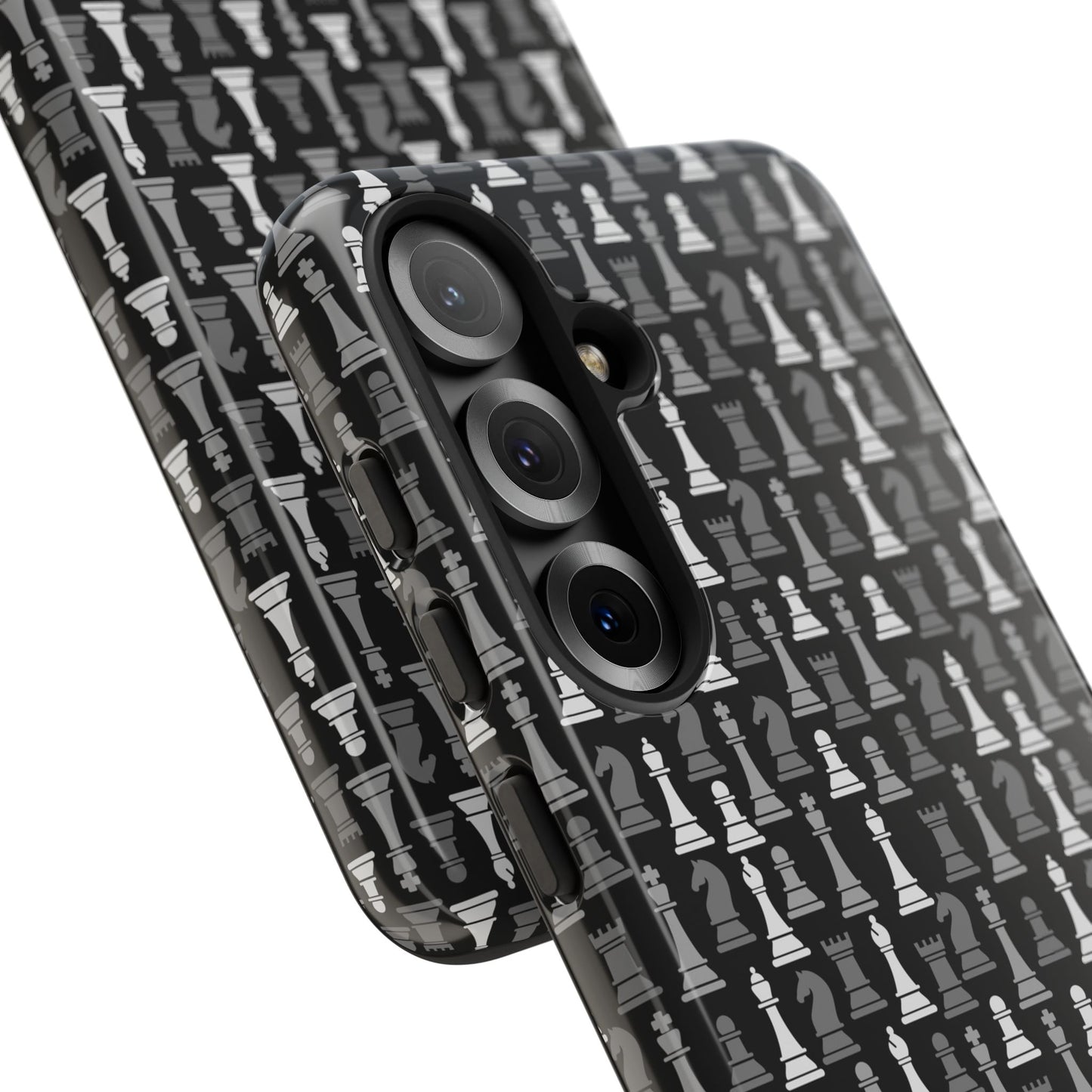 Chess Phone Case - Bold Black