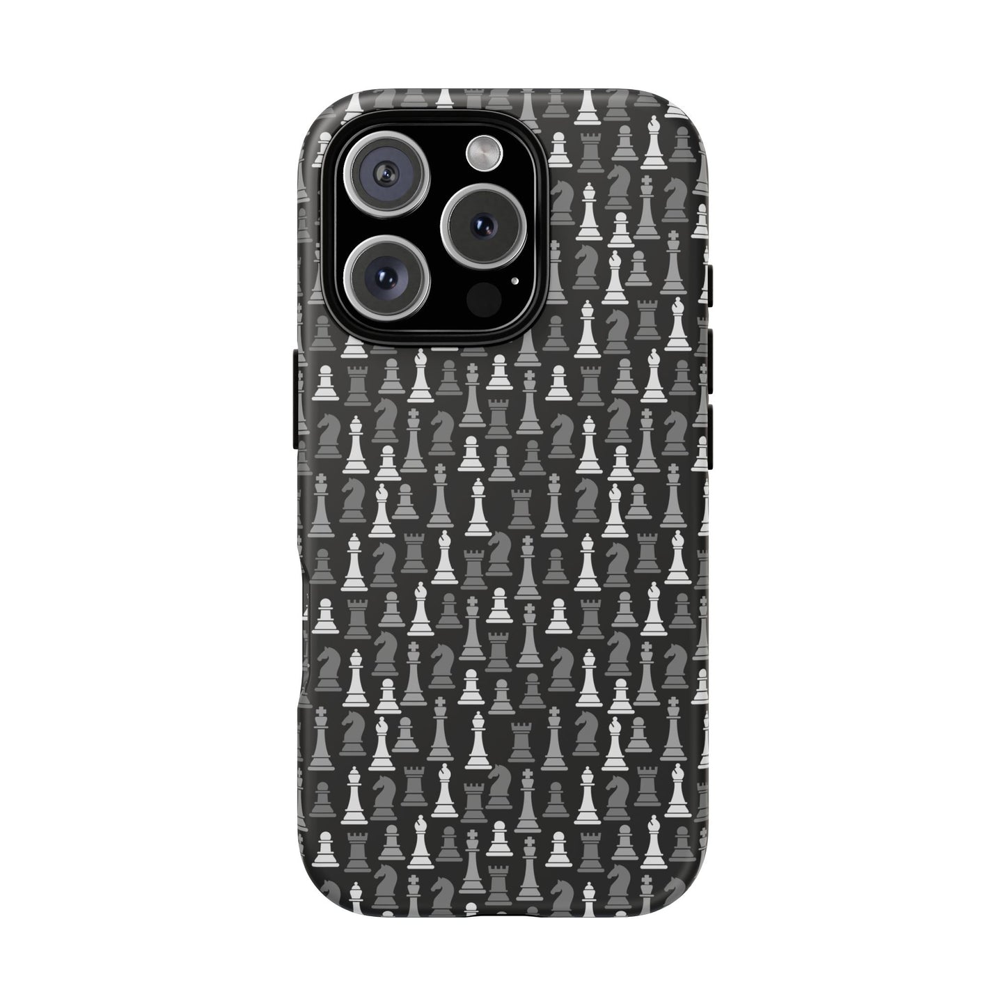 Chess Phone Case - Bold Black