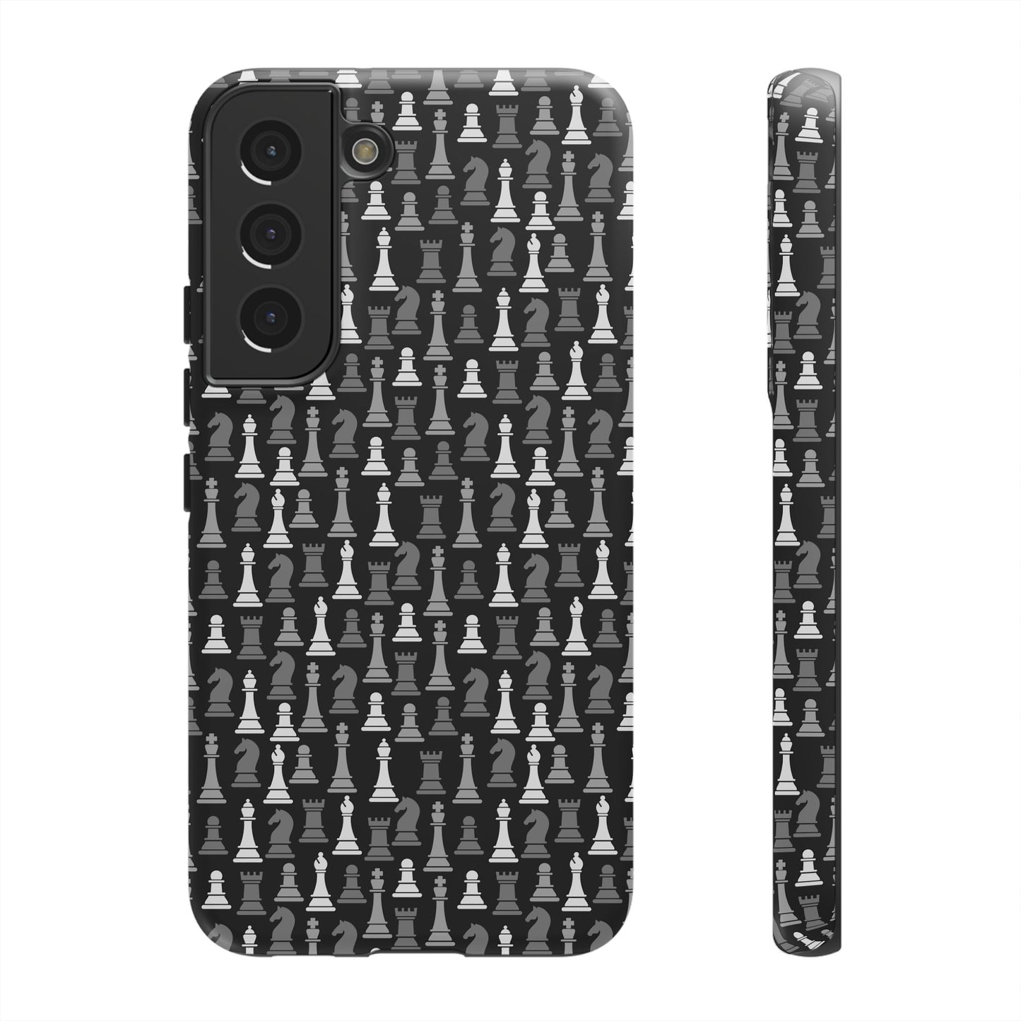 Chess Phone Case - Bold Black