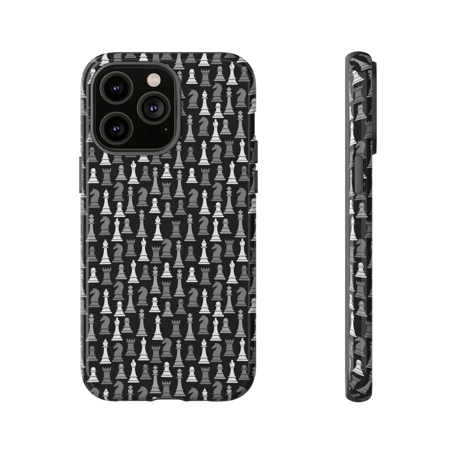 Chess Phone Case - Bold Black