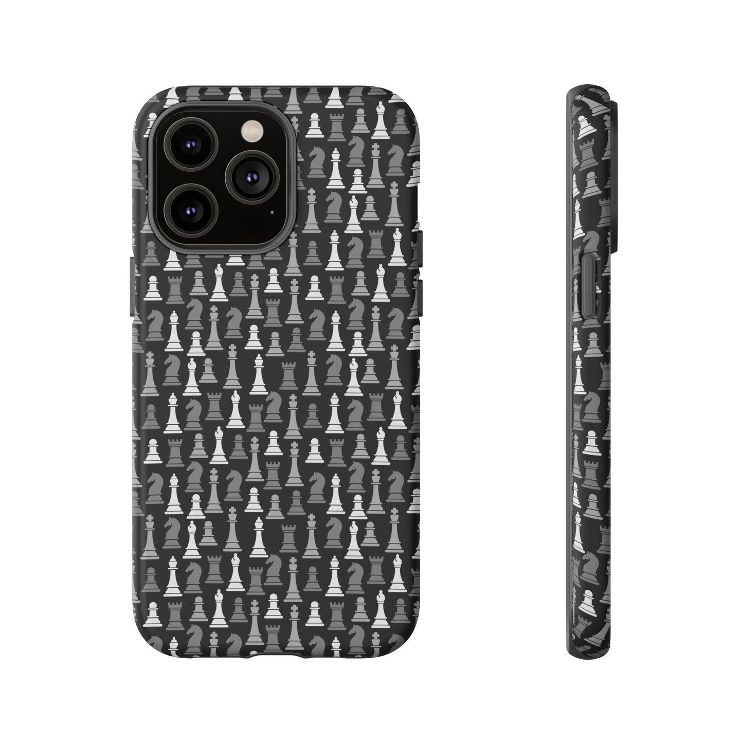 Chess Phone Case - Bold Black