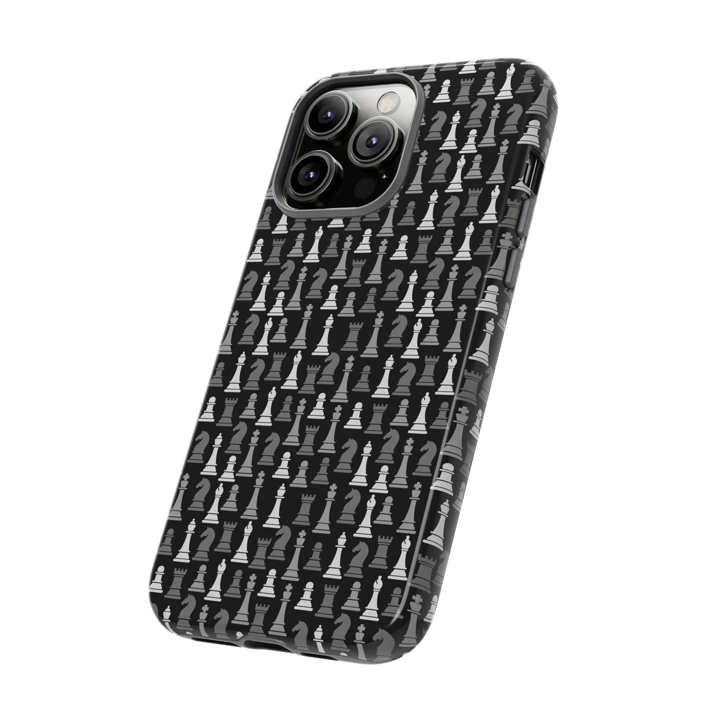 Chess Phone Case - Bold Black