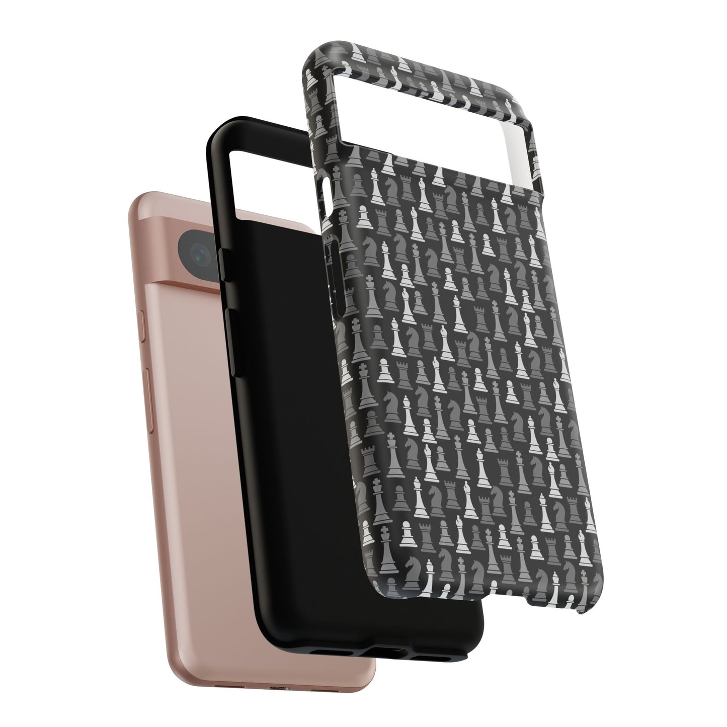 Chess Phone Case - Bold Black