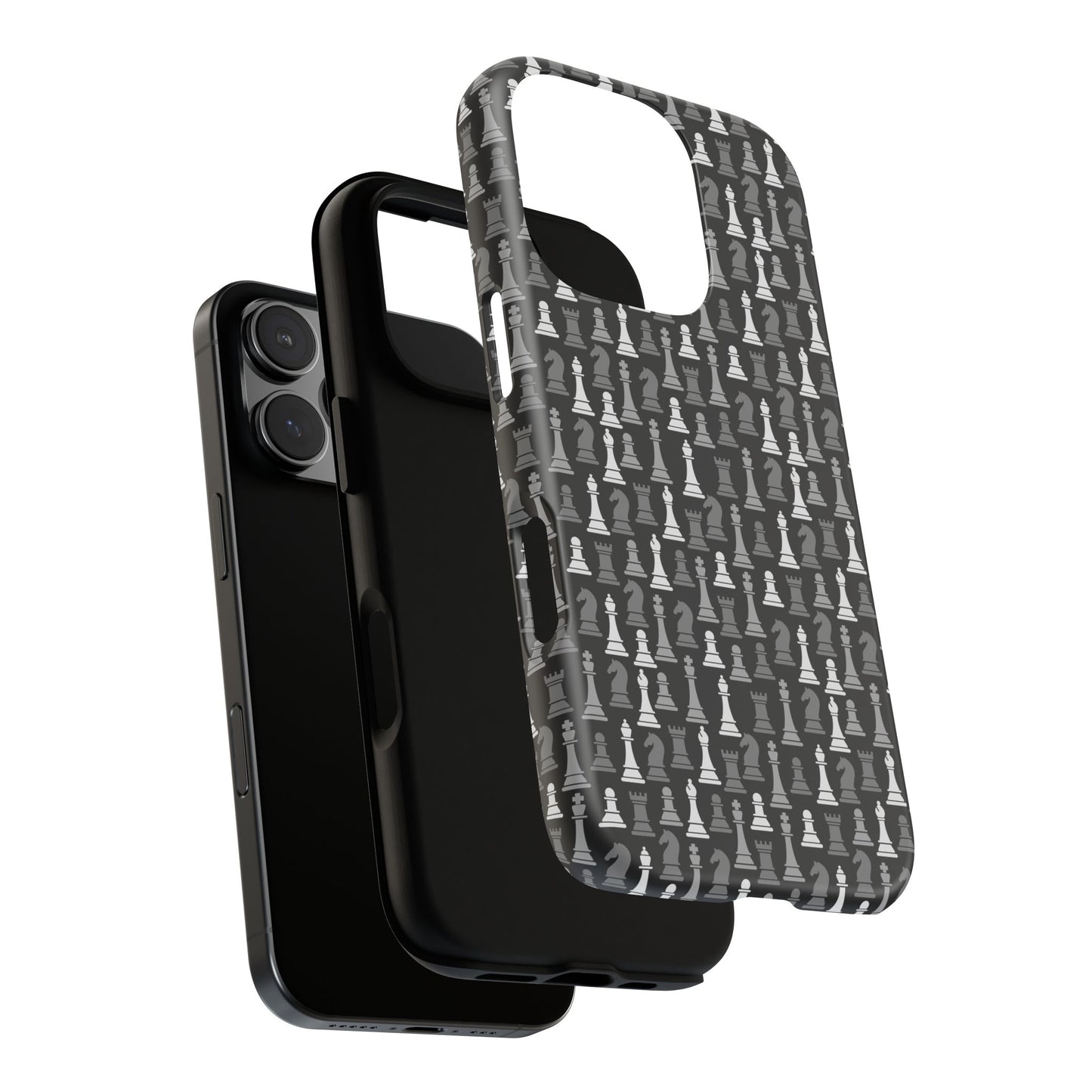 Chess Phone Case - Bold Black