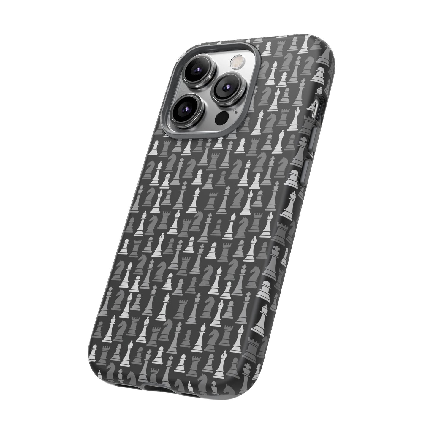 Chess Phone Case - Bold Black