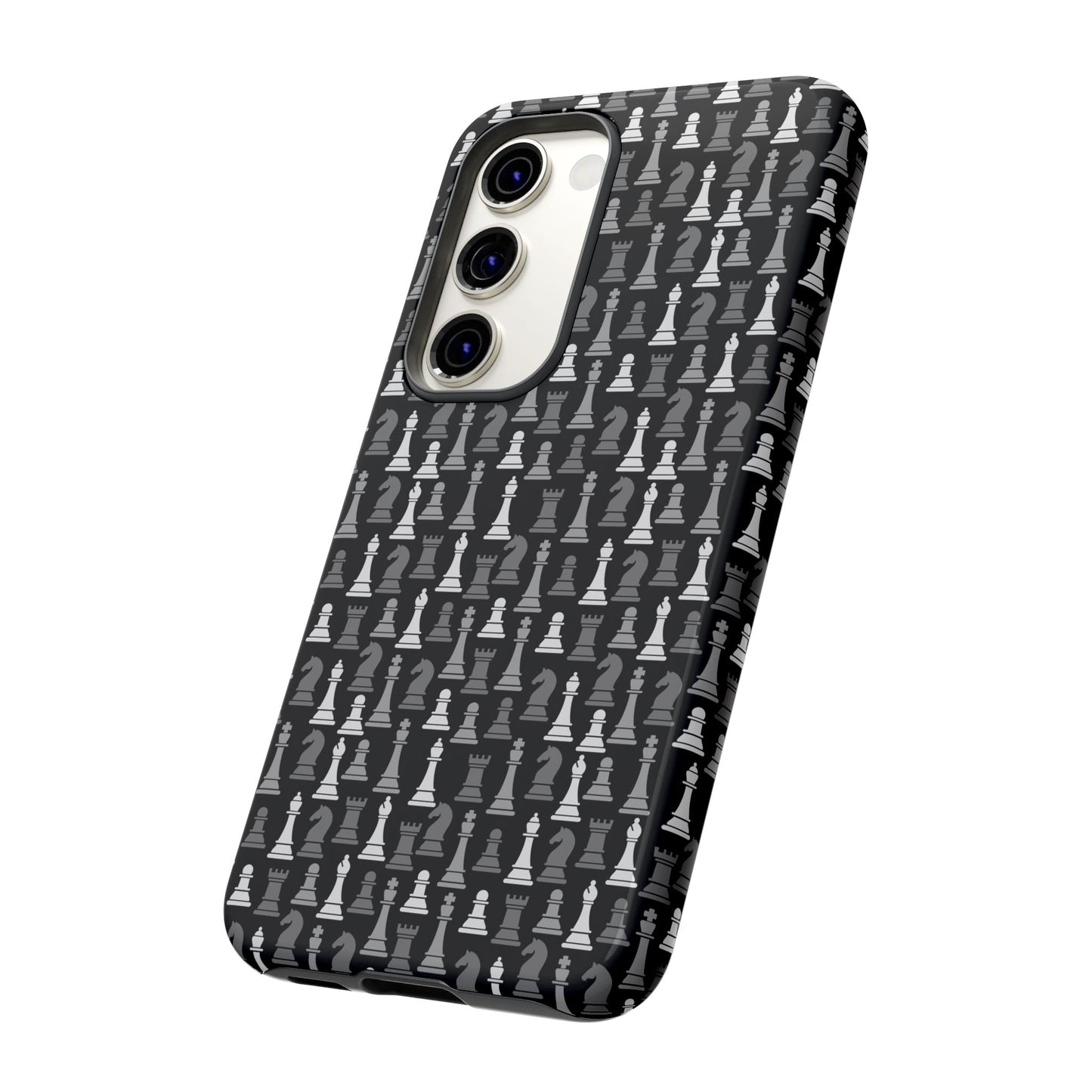 Chess Phone Case - Bold Black