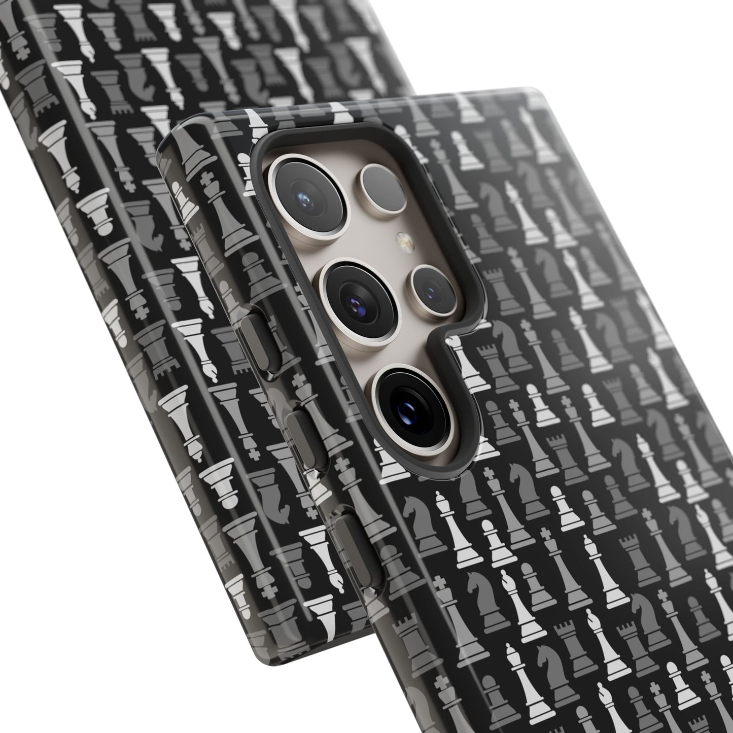 Chess Phone Case - Bold Black