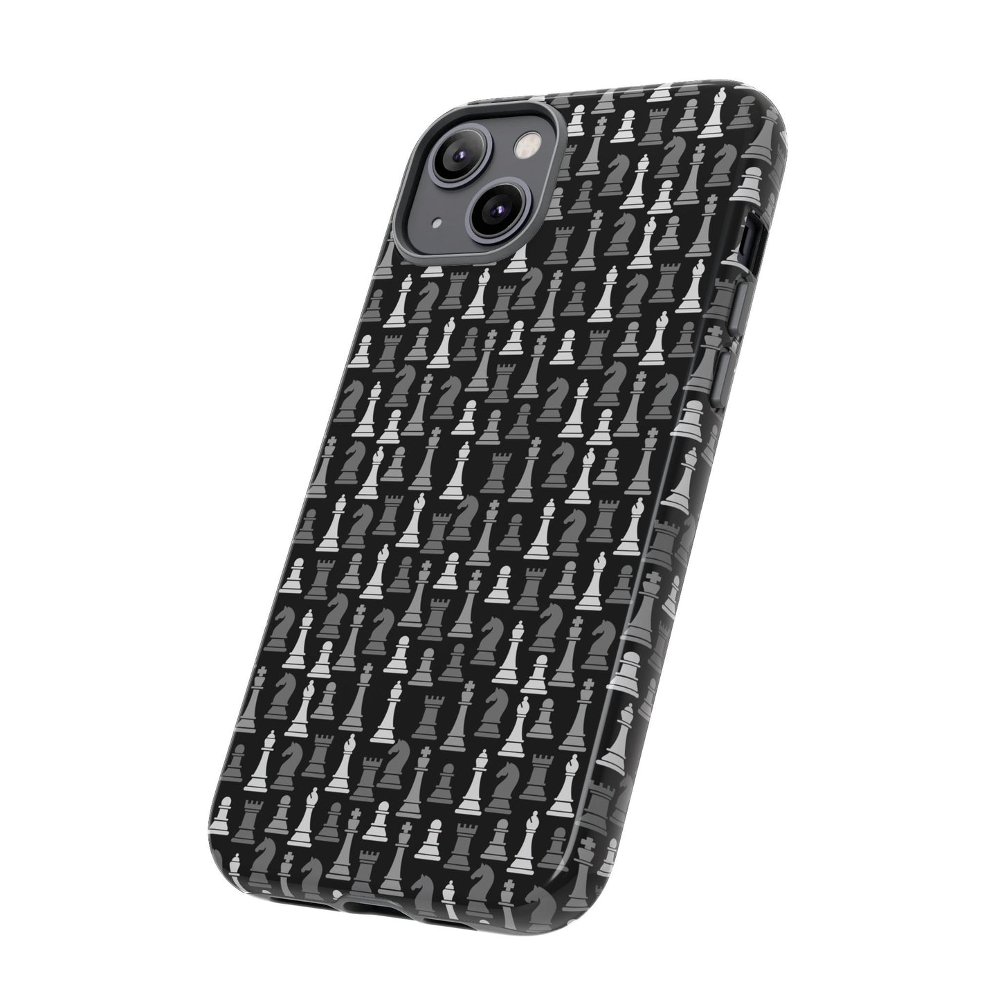 Chess Phone Case - Bold Black