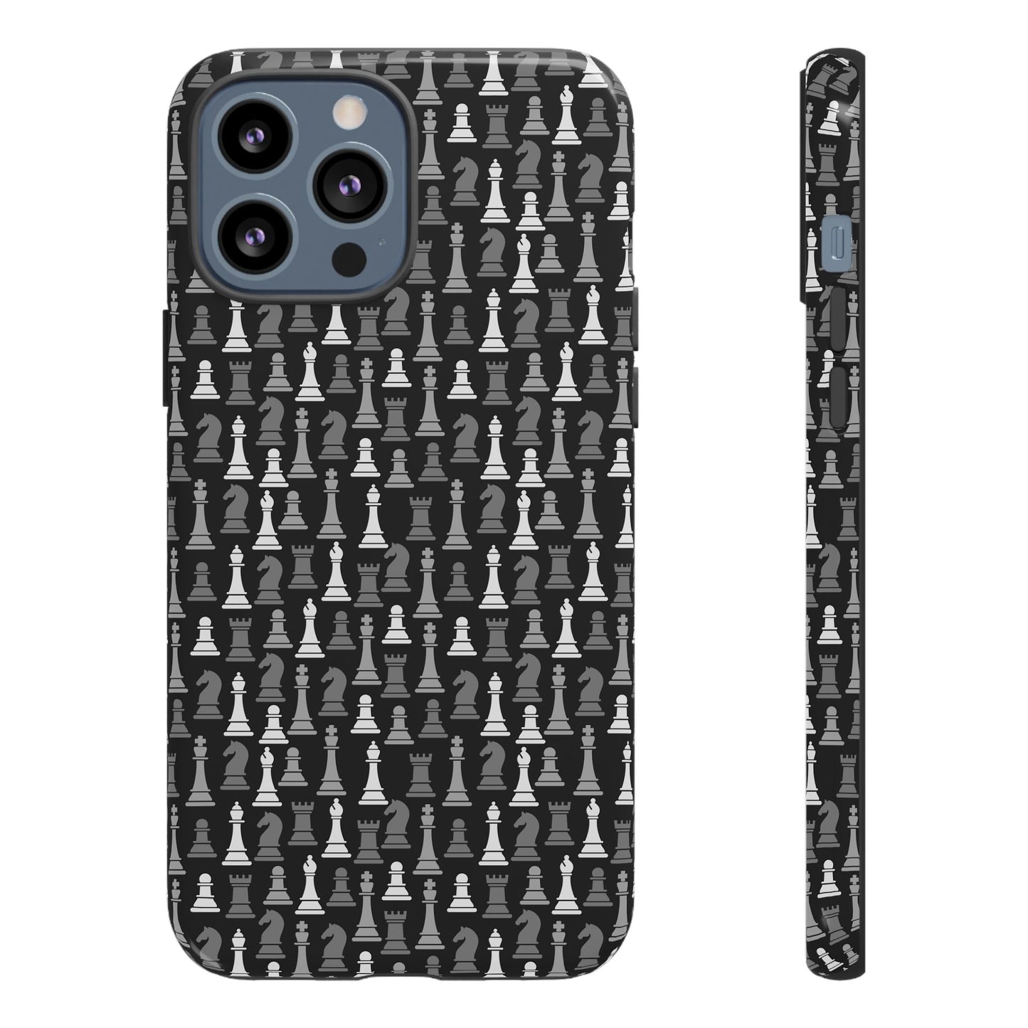Chess Phone Case - Bold Black