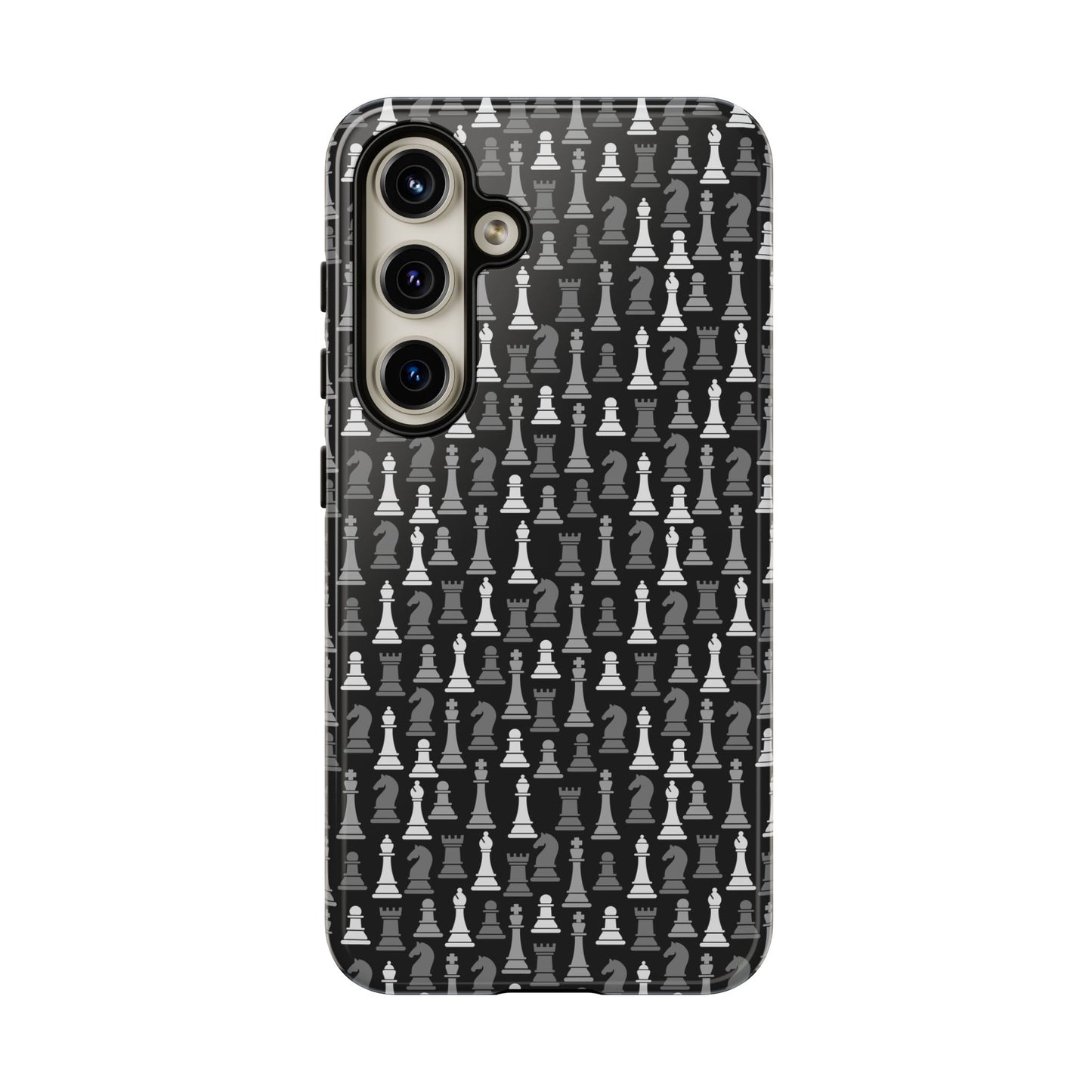 Chess Phone Case - Bold Black