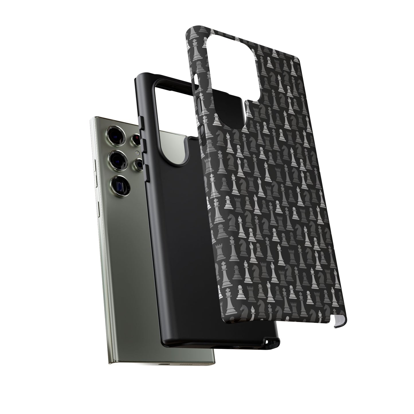 Chess Phone Case - Bold Black