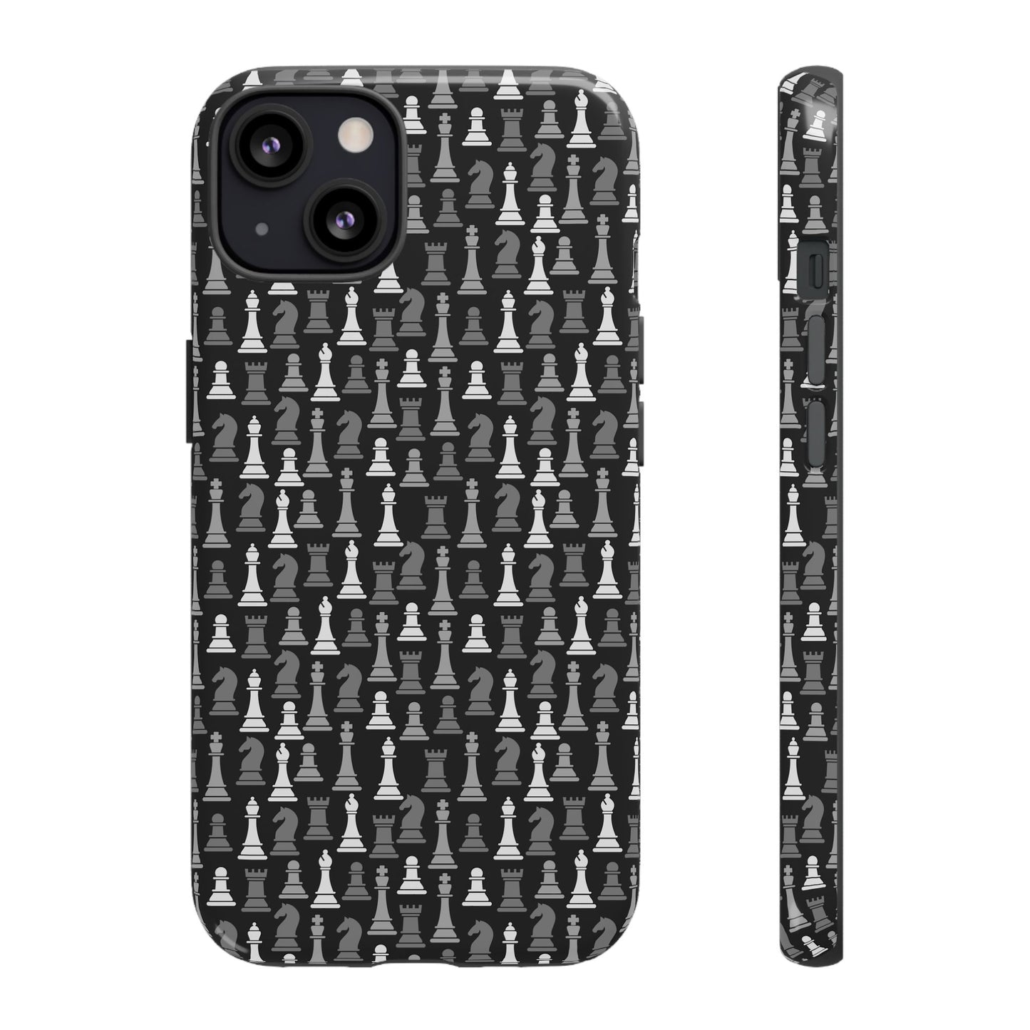 Chess Phone Case - Bold Black