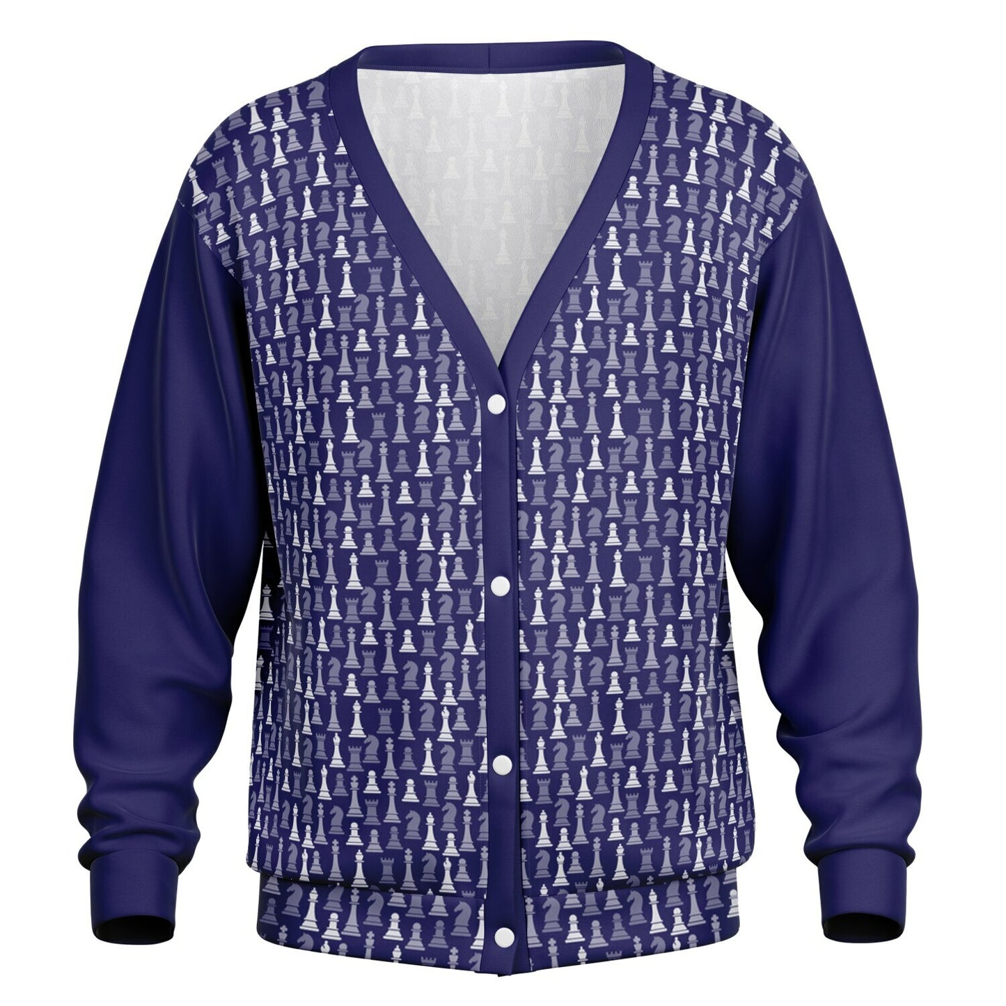 Adult Cardigan - Indigo