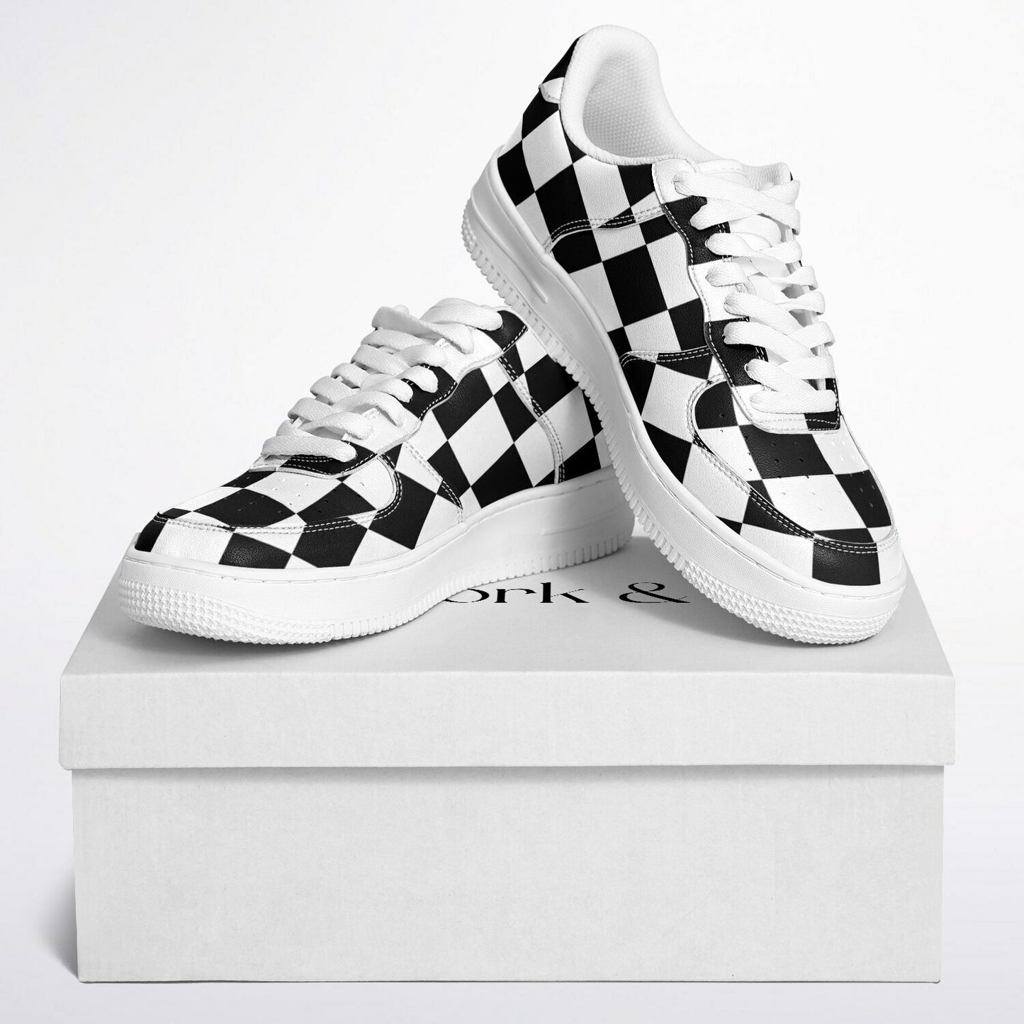 Chess Board Low Top Sneakers