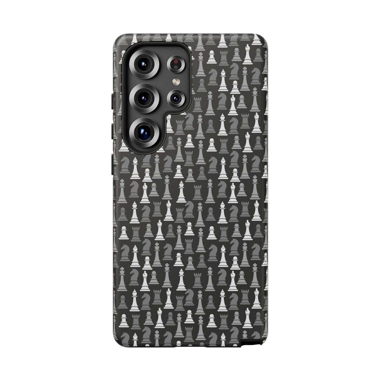 Chess Phone Case - Bold Black