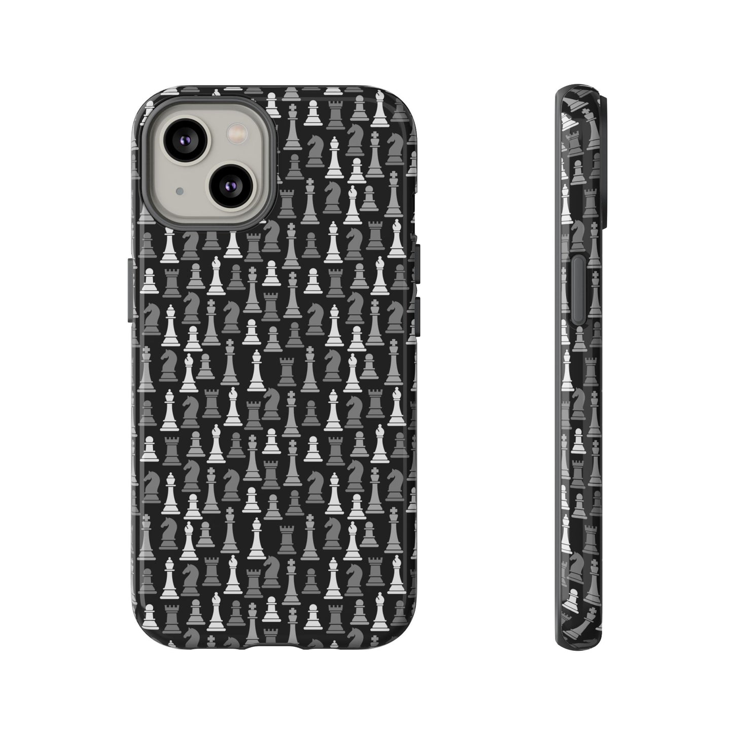 Chess Phone Case - Bold Black