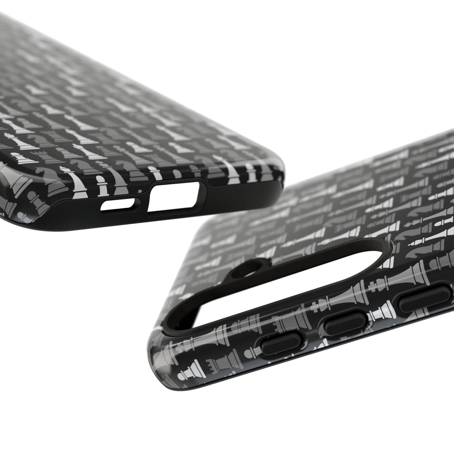 Chess Phone Case - Bold Black
