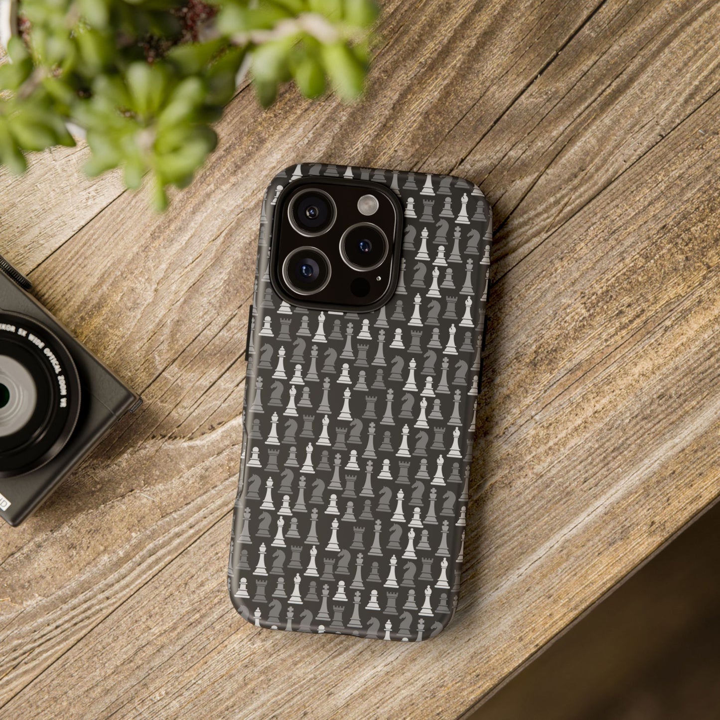 Chess Phone Case - Bold Black