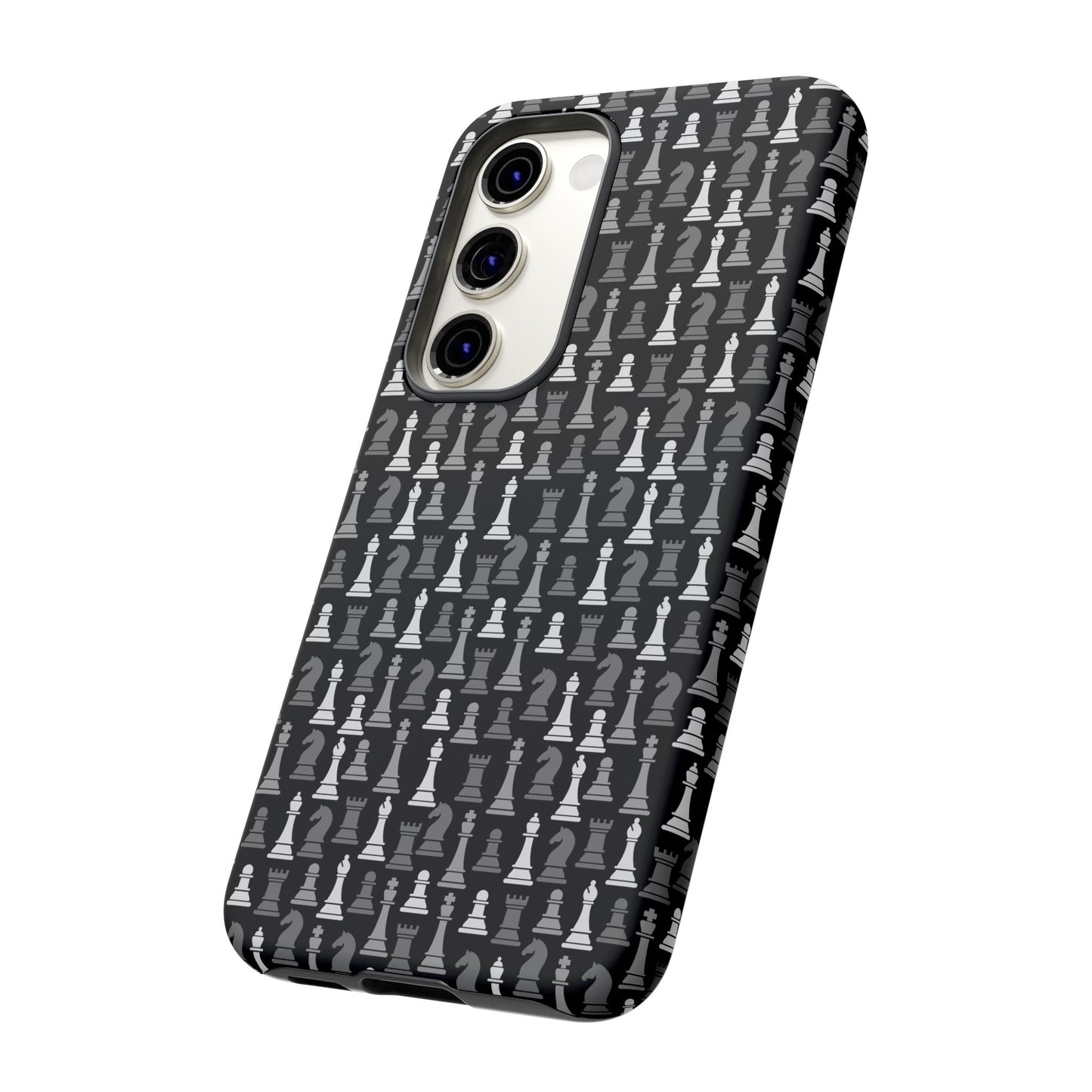 Chess Phone Case - Bold Black