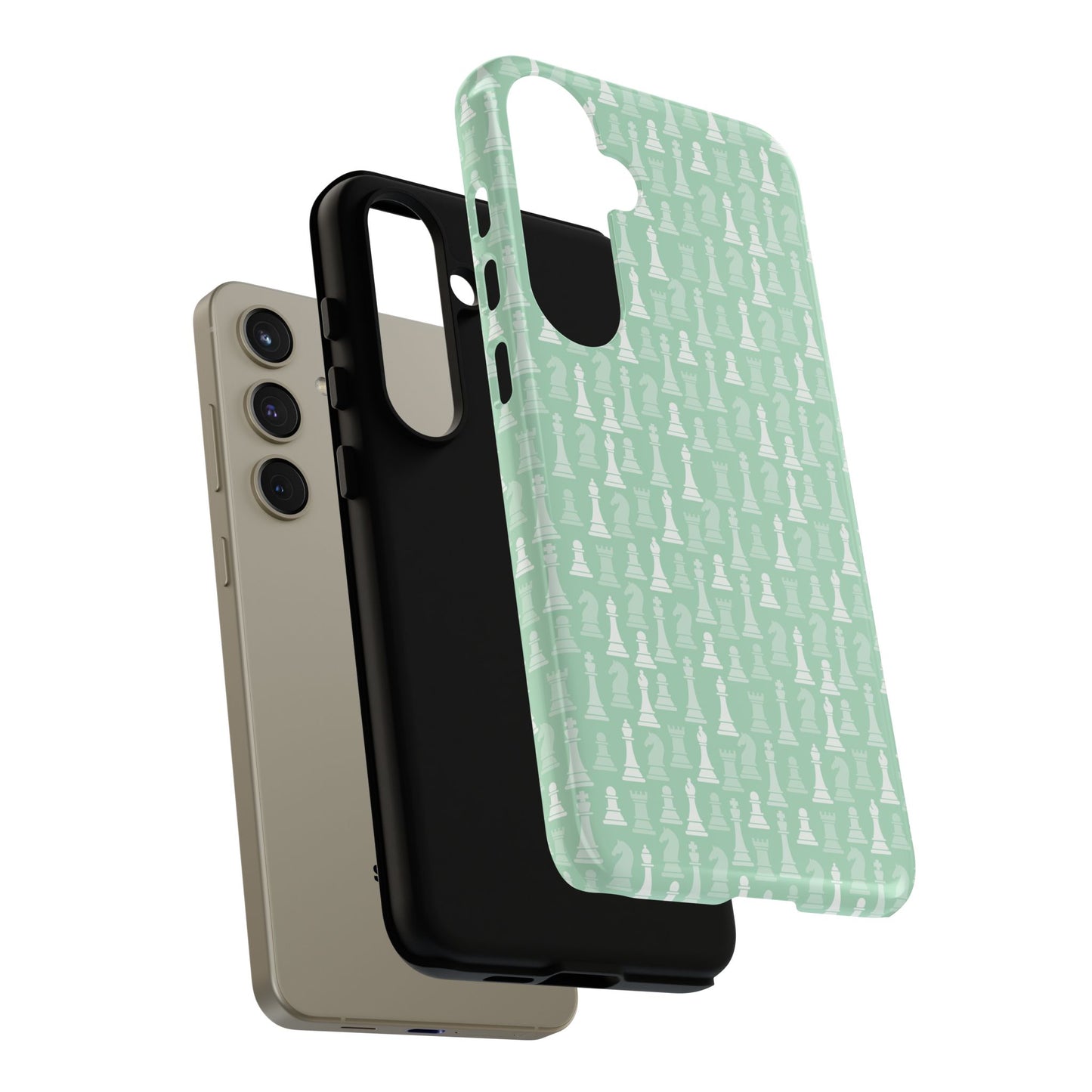 Chess Phone Case - Muted Mint