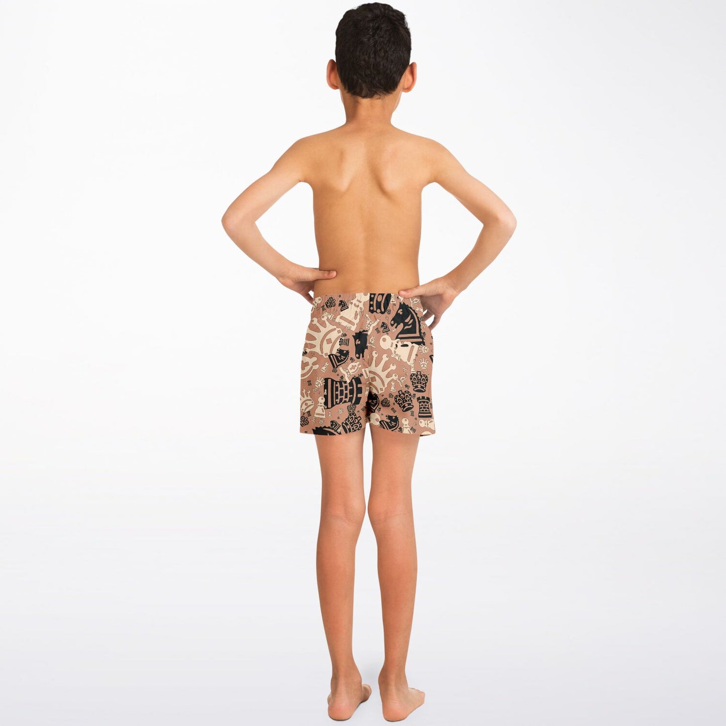 Kids Swim Trunks - Bold Tan