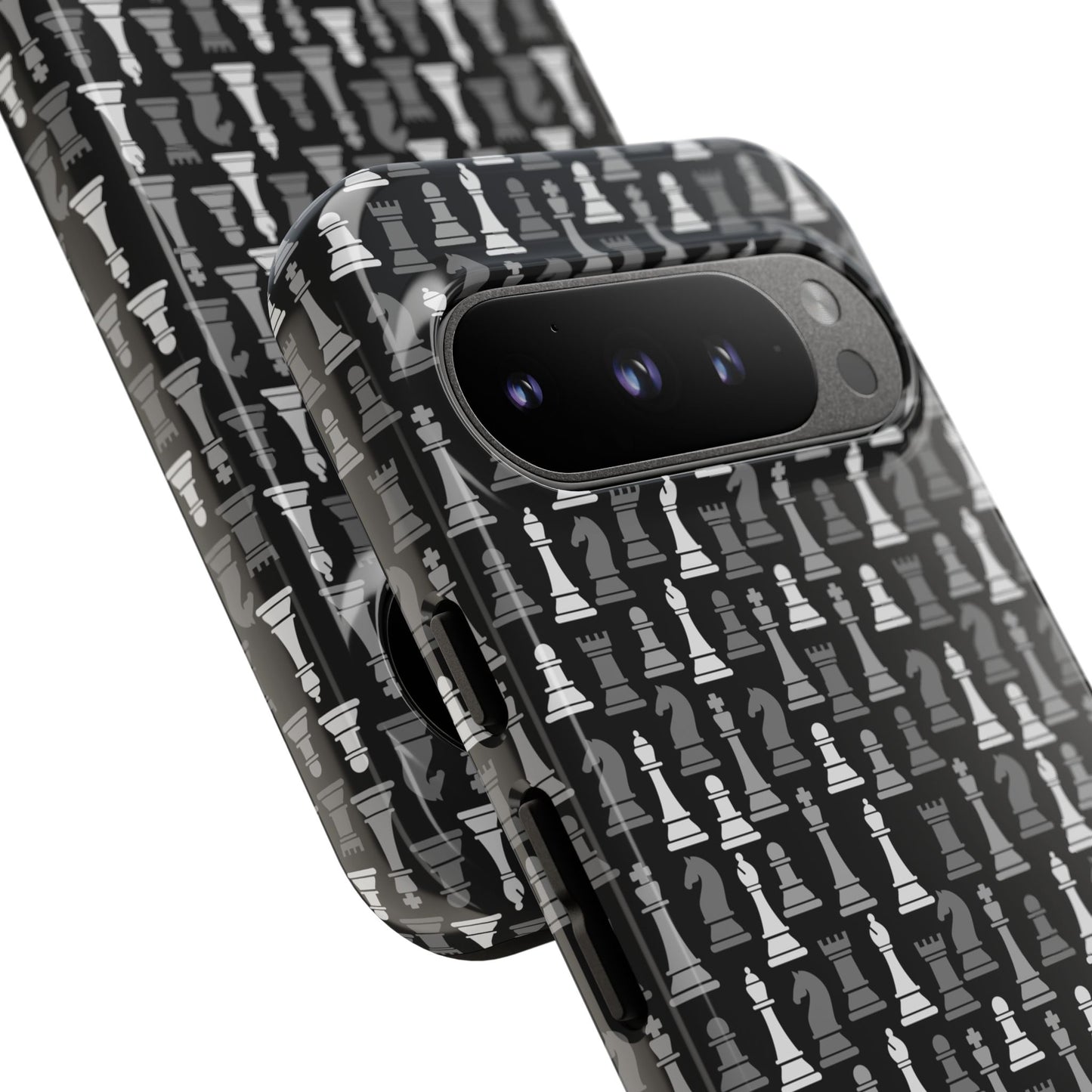 Chess Phone Case - Bold Black