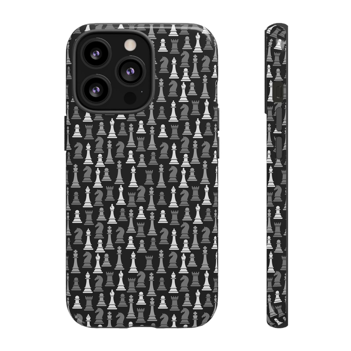 Chess Phone Case - Bold Black