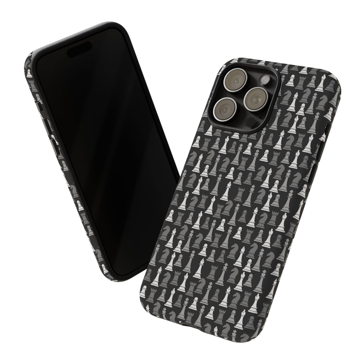 Chess Phone Case - Bold Black