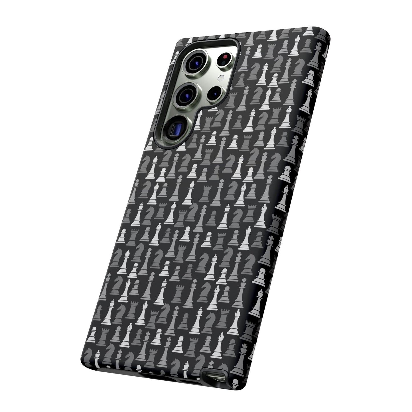 Chess Phone Case - Bold Black