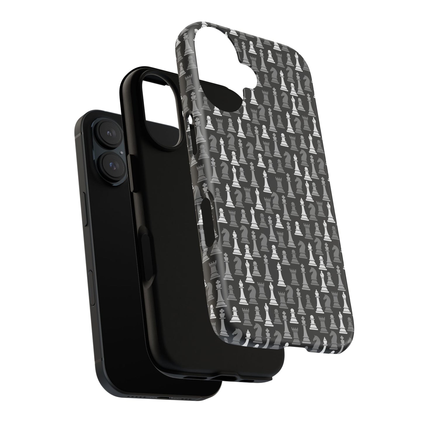 Chess Phone Case - Bold Black