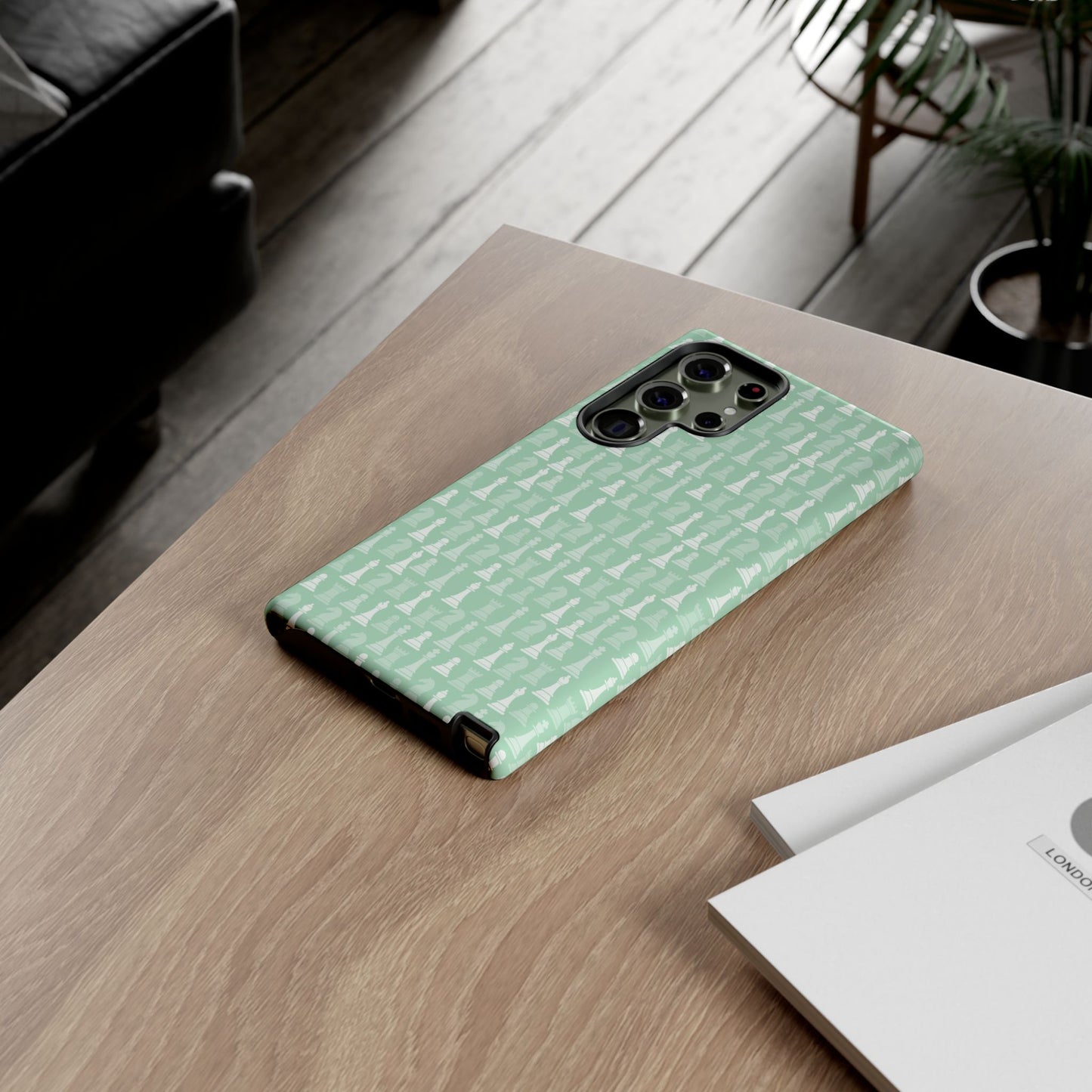 Chess Phone Case - Muted Mint