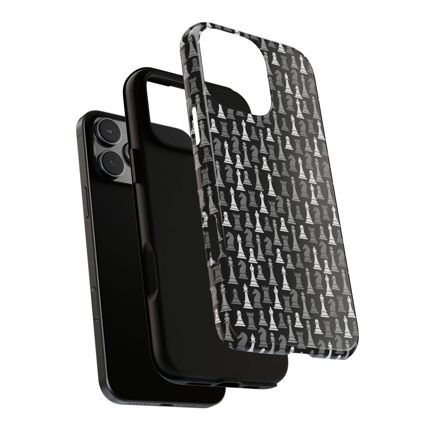 Chess Phone Case - Bold Black