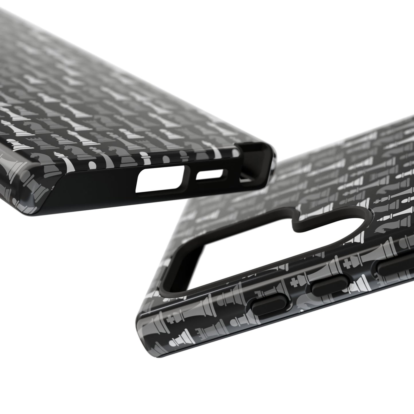 Chess Phone Case - Bold Black