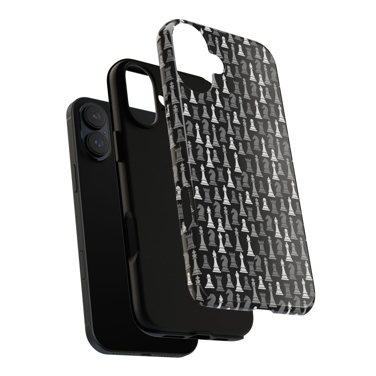 Chess Phone Case - Bold Black