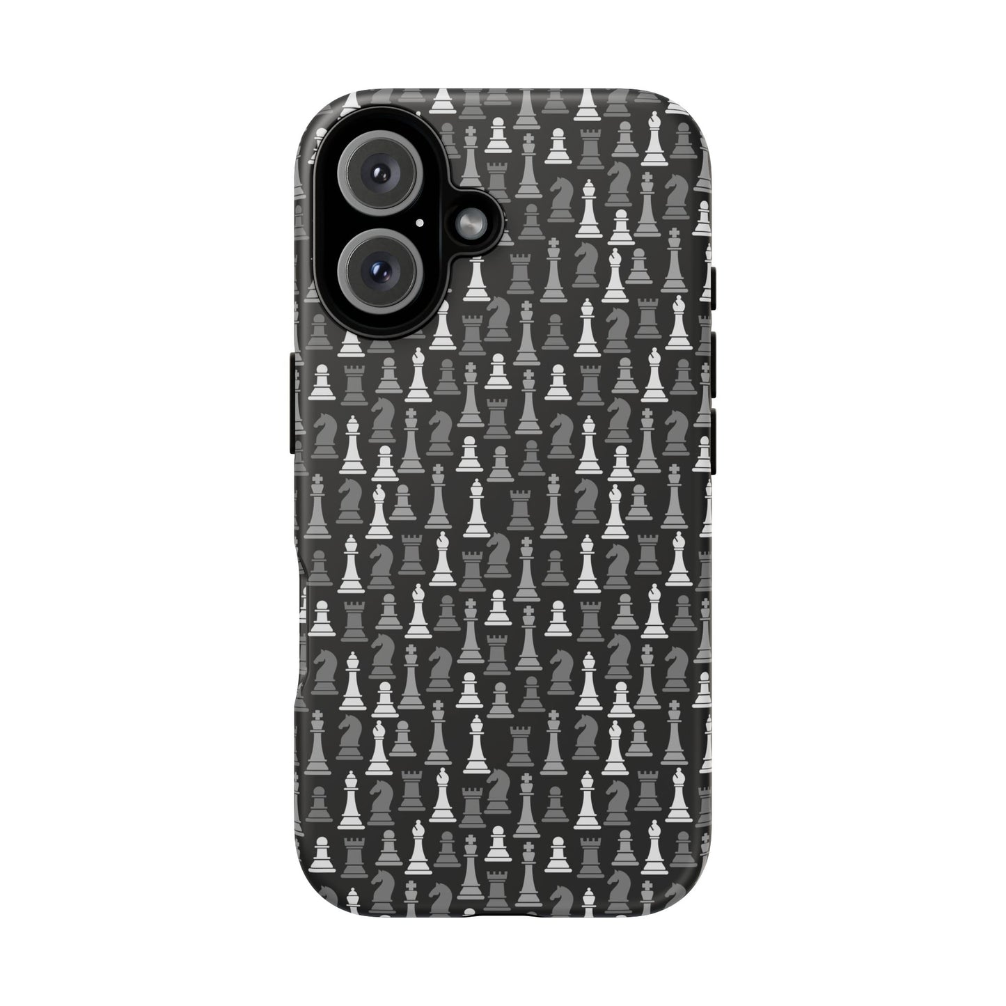 Chess Phone Case - Bold Black