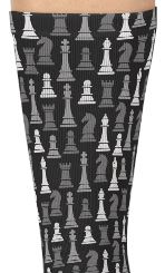 Cushioned Crew Socks - Black Multi