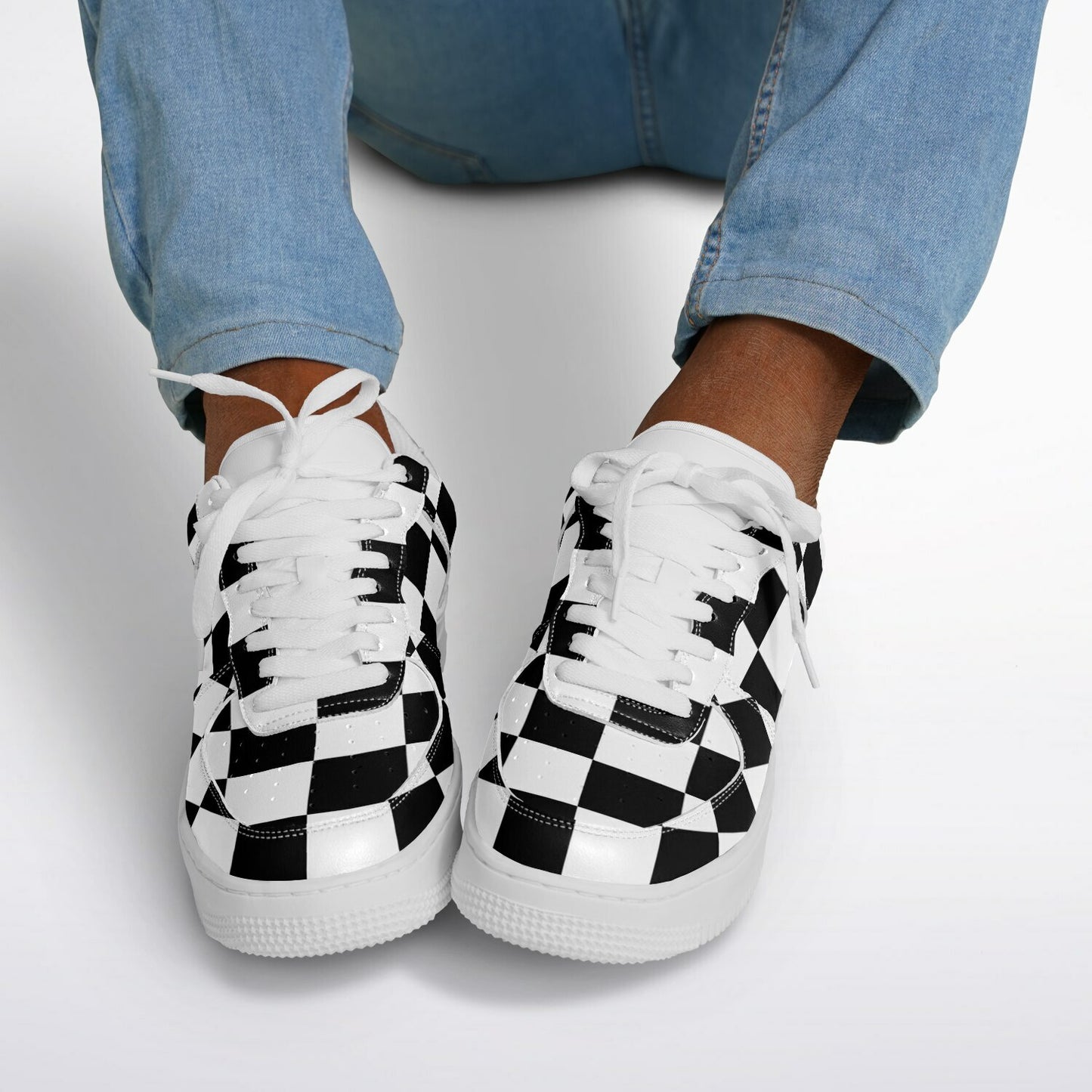 Chess Board Low Top Sneakers