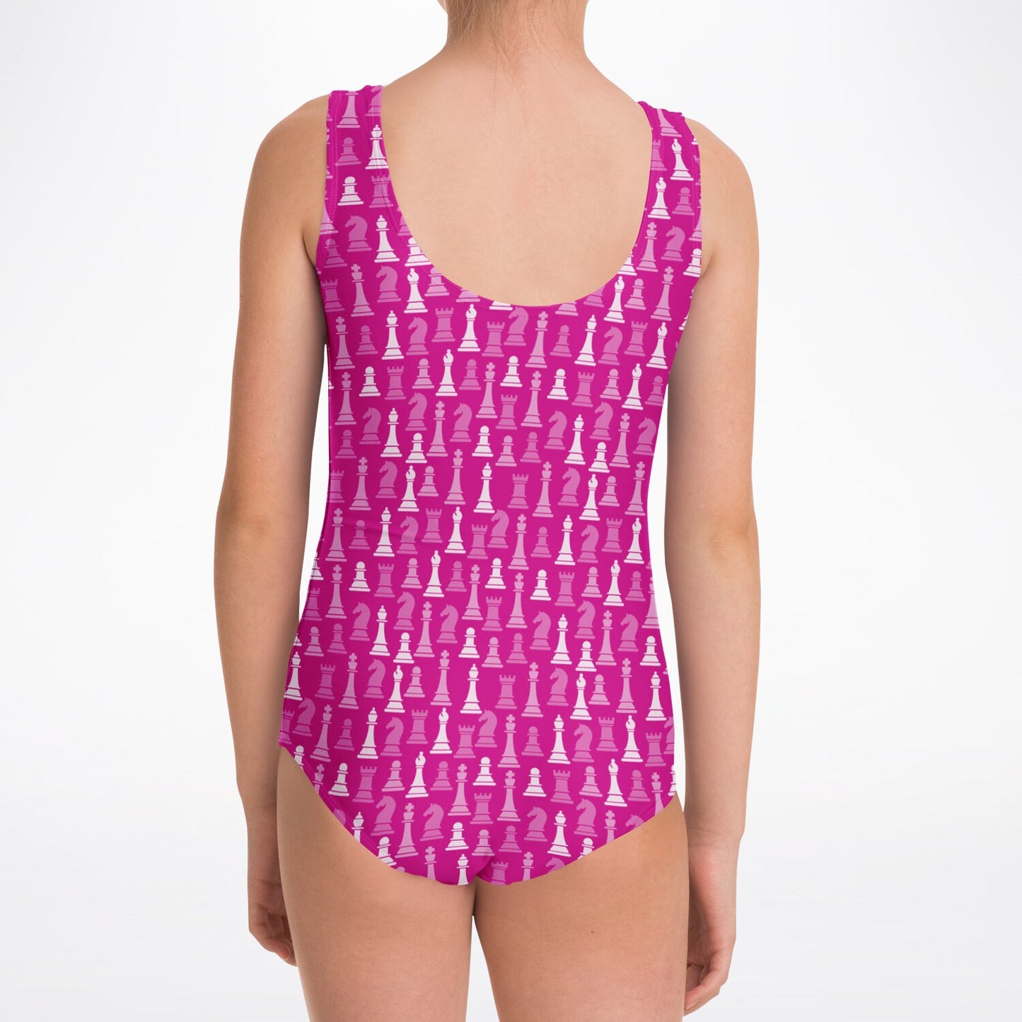Youth One-Piece Swimsuit - Pink