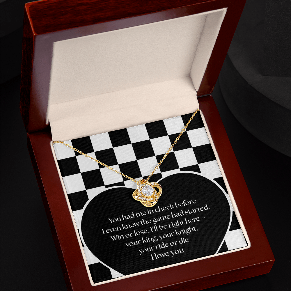 Love Knot Necklace - From Your King
