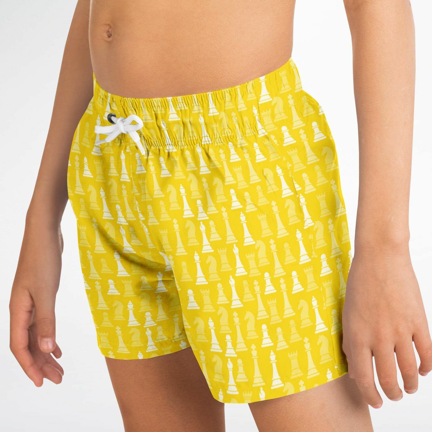 Kids Swim Trunks - Yellow