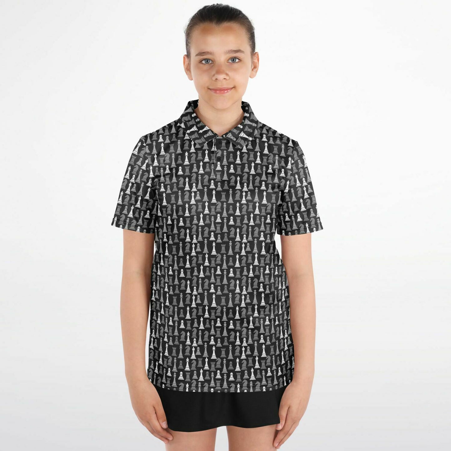Youth Polo Shirt - Black