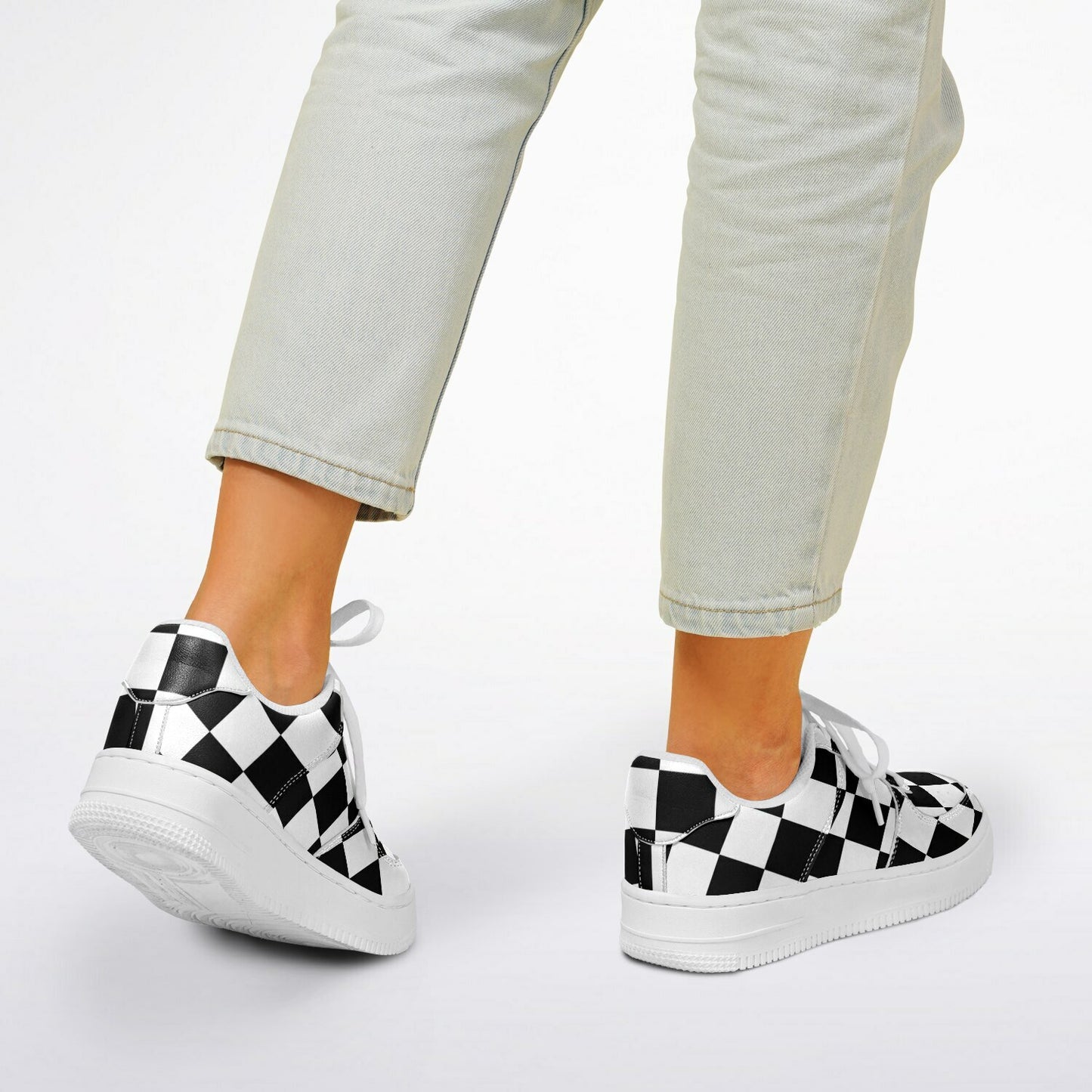 Chess Board Low Top Sneakers