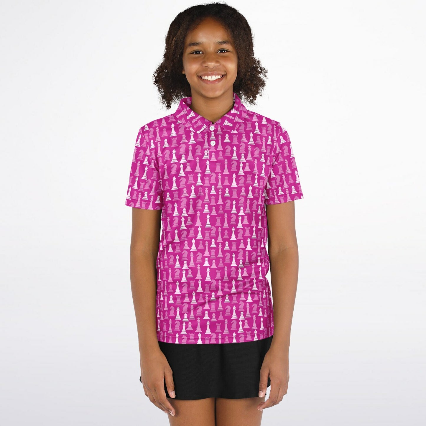 Youth Polo Shirt - Pink