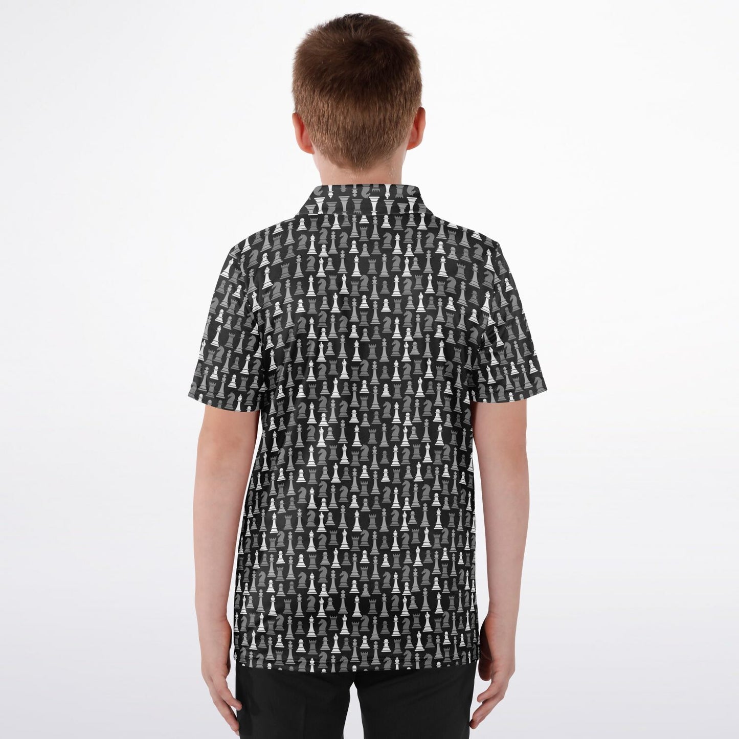Youth Polo Shirt - Black