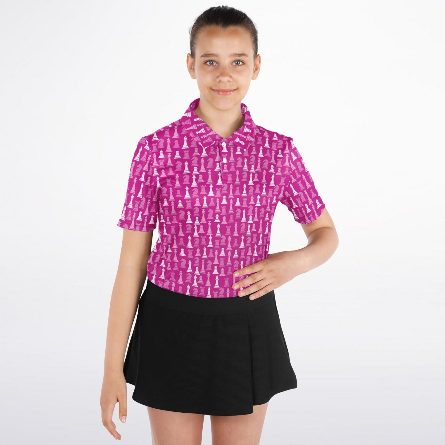 Youth Polo Shirt - Pink