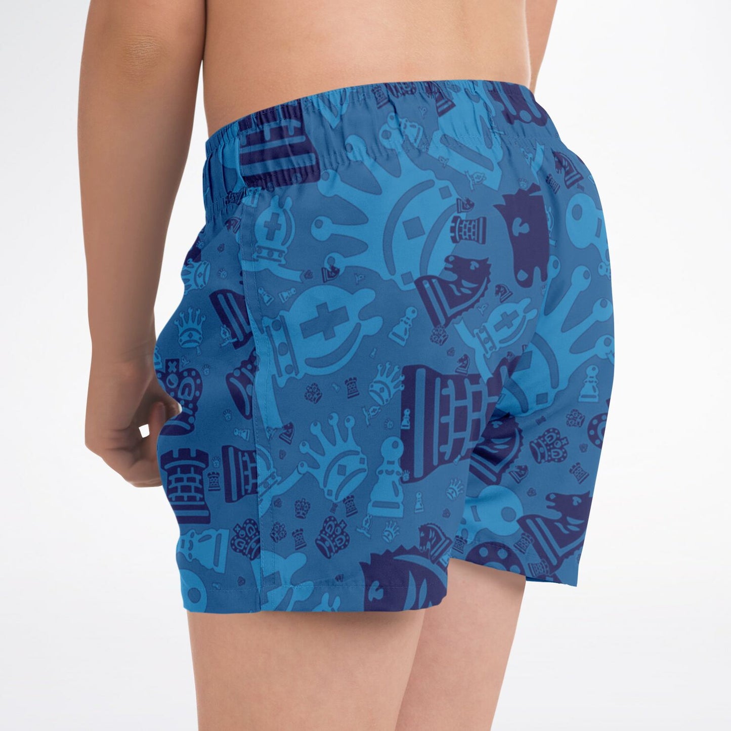 Kids Swim Trunks - Bold Blue