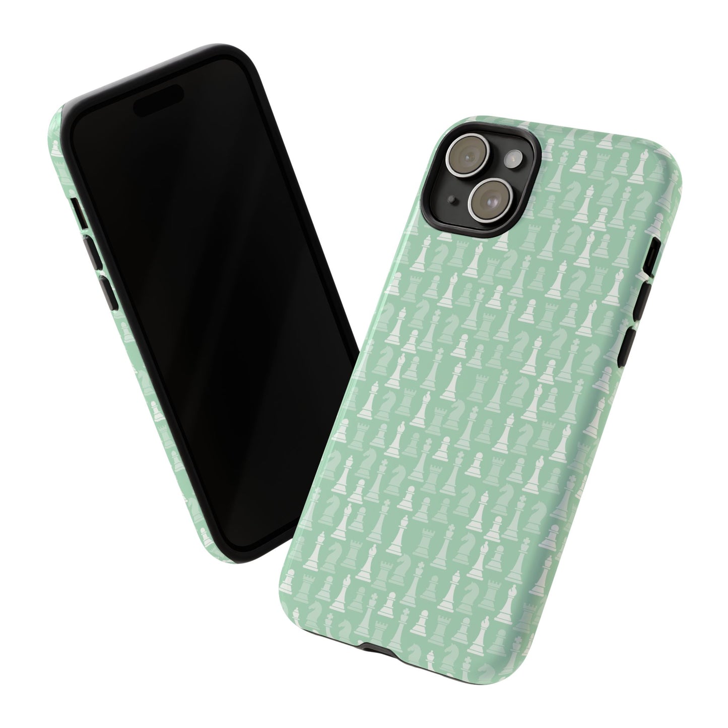 Chess Phone Case - Muted Mint
