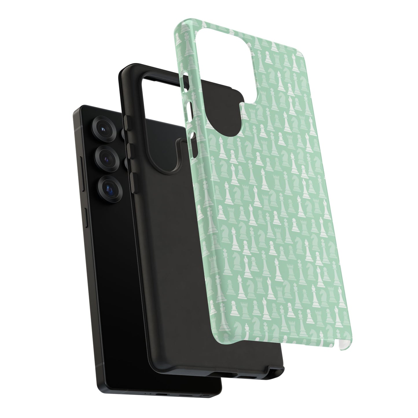 Chess Phone Case - Muted Mint