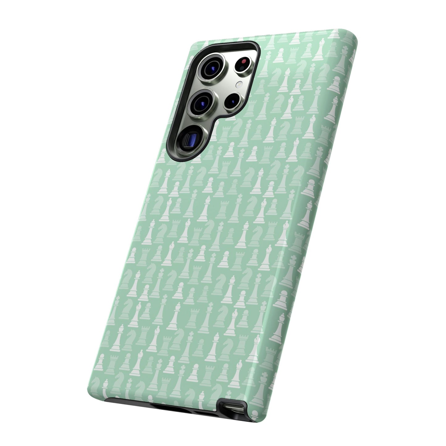 Chess Phone Case - Muted Mint
