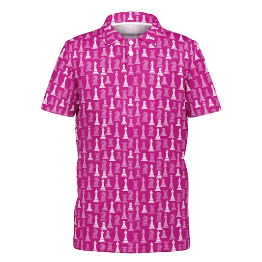 Youth Polo Shirt - Pink